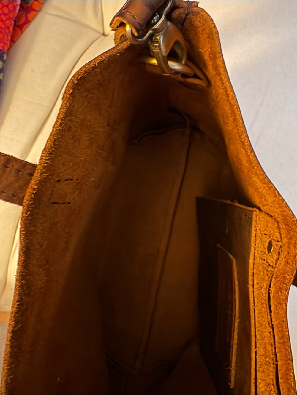 Classic Brown Portland Leather Goods medium Crossbody tote - Picture 7 of 13